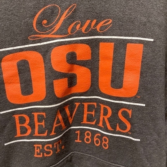 Jansport OSU Beavers Est. 1868 Gray Hoodie Women’s Medium - Picture 4 of 4